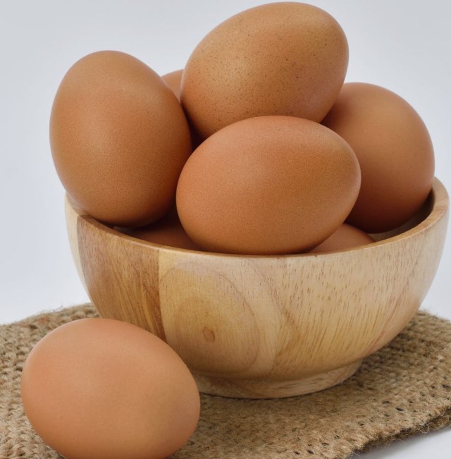 a bowl of eggs
