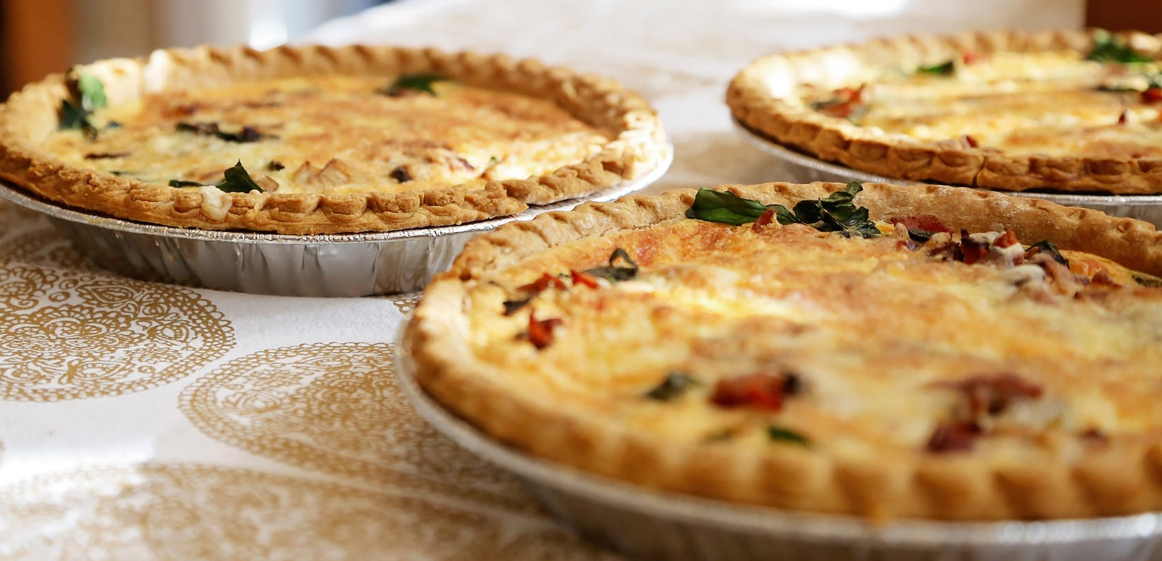 quiches ready to eat