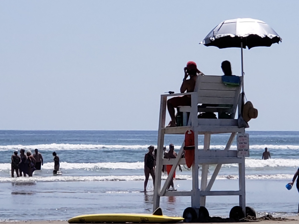 the life guard stand on Ogunquit beach
