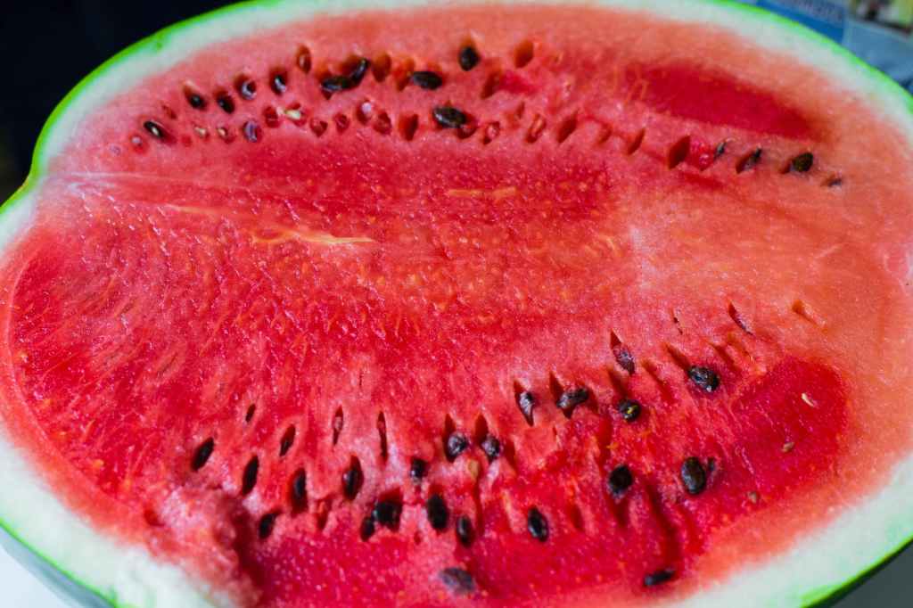 ripe red watermelon