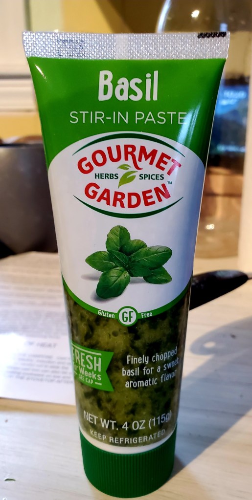 Tube of Gourmet Garden Basil Paste